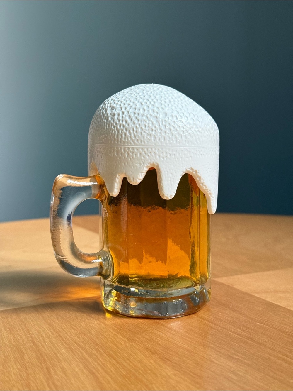 Vintage On Tap Full Faux Foam Beer Mug Stein Decanter for After Shave by AVON
